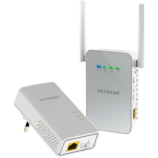 NETGEAR Pack de 2 CPL 1000 Mbps 1 CPL Filaire + 1 CPL Wifi