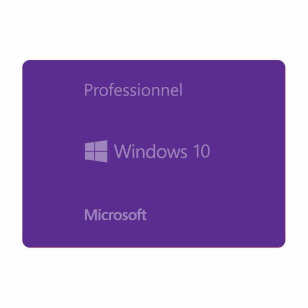Microsoft Windows 10 Professionnel 32/64 bits | en téléchargement |1PC|1CPU